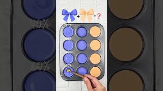 Mixing Two Colors in Different Ratios 🎨 | Unique Pastel Color Palette Inspiration #colormixing #art