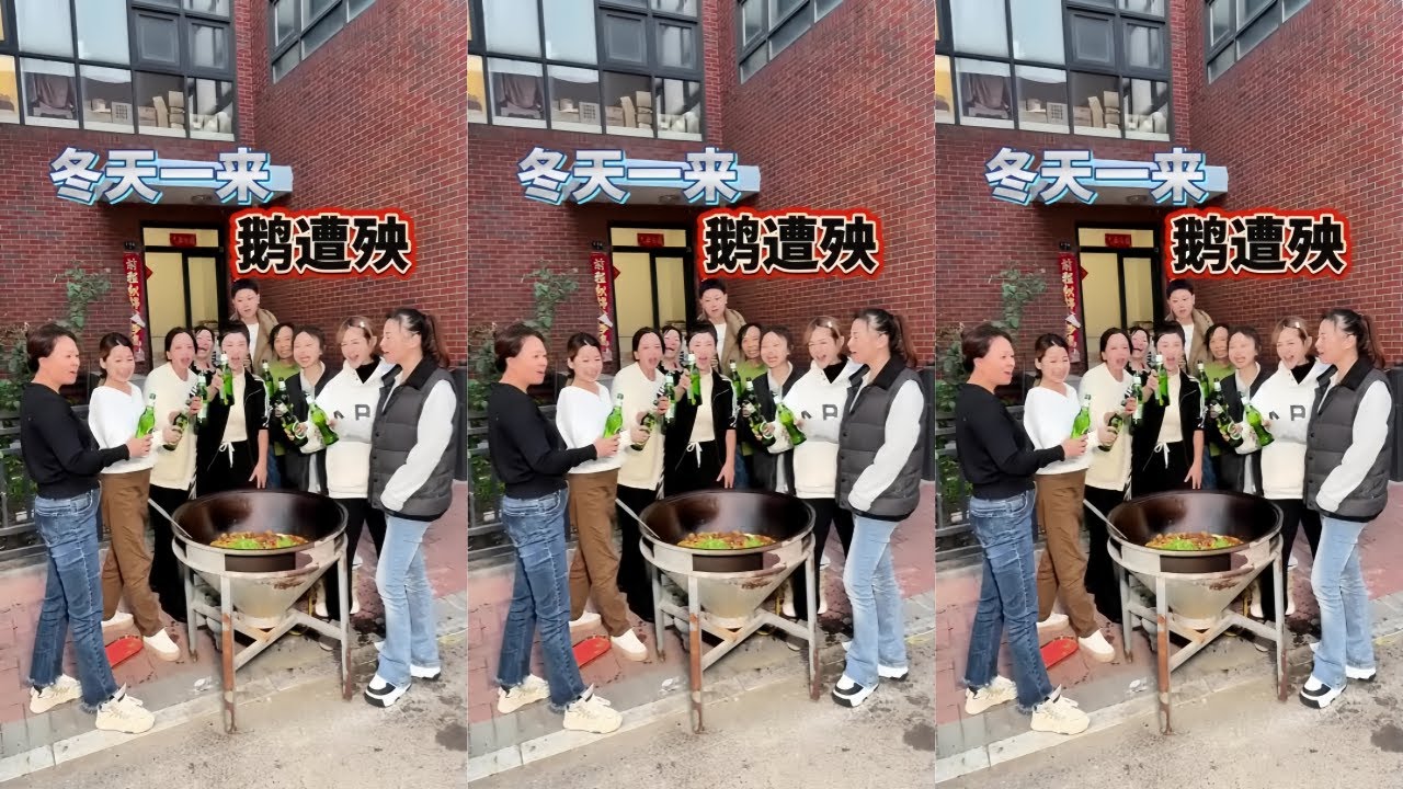 智者不入爱河，铁锅只炖大鹅，爱河伤心又难过，大鹅暖心还抗饿！老铁们，冬天的第一顿大鹅安排上了！