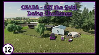 Ep12 - Potato production and hay making - Off The Grid Dairy Challenge - Osada - FS22