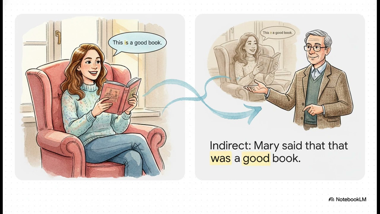 Direct and Indirect Speech - ICSE Class 8 English Language / Grammar Chapter 19