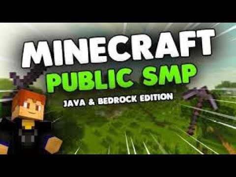 Minecraft Public Smp Live | Public Server | Java + Pe | #minecraftlive ...