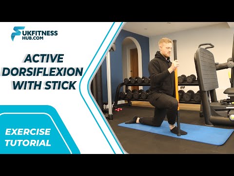 Exercise Tutorial: Ankle Dorsiflexion Mobilization With Stick