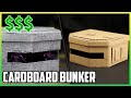 Cheap Warhammer Terrain Bunker - Cardboard Only