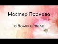 О болях в теле. Мастер Пранава.