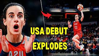 Team USA Vets in SHOCK! Caitlin Clark Just Did the Impossible in Practice