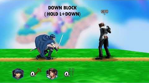 PROJECT M EX REMIX 0.95 B MARTH MOVESET SHOWCASE