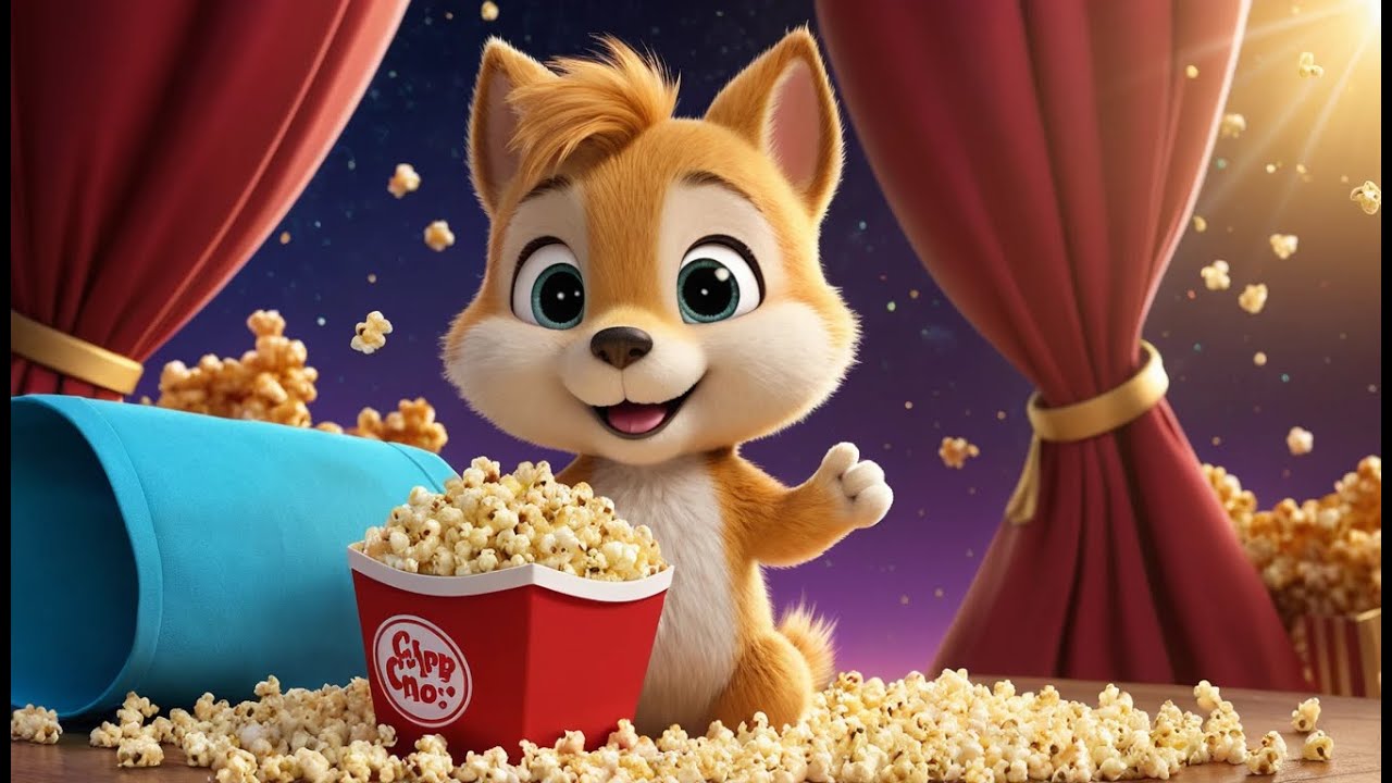 Chippy Choo and the Popcorn Planet | Popcorn Adventure Song for Kids | Sing-Along, Imagination