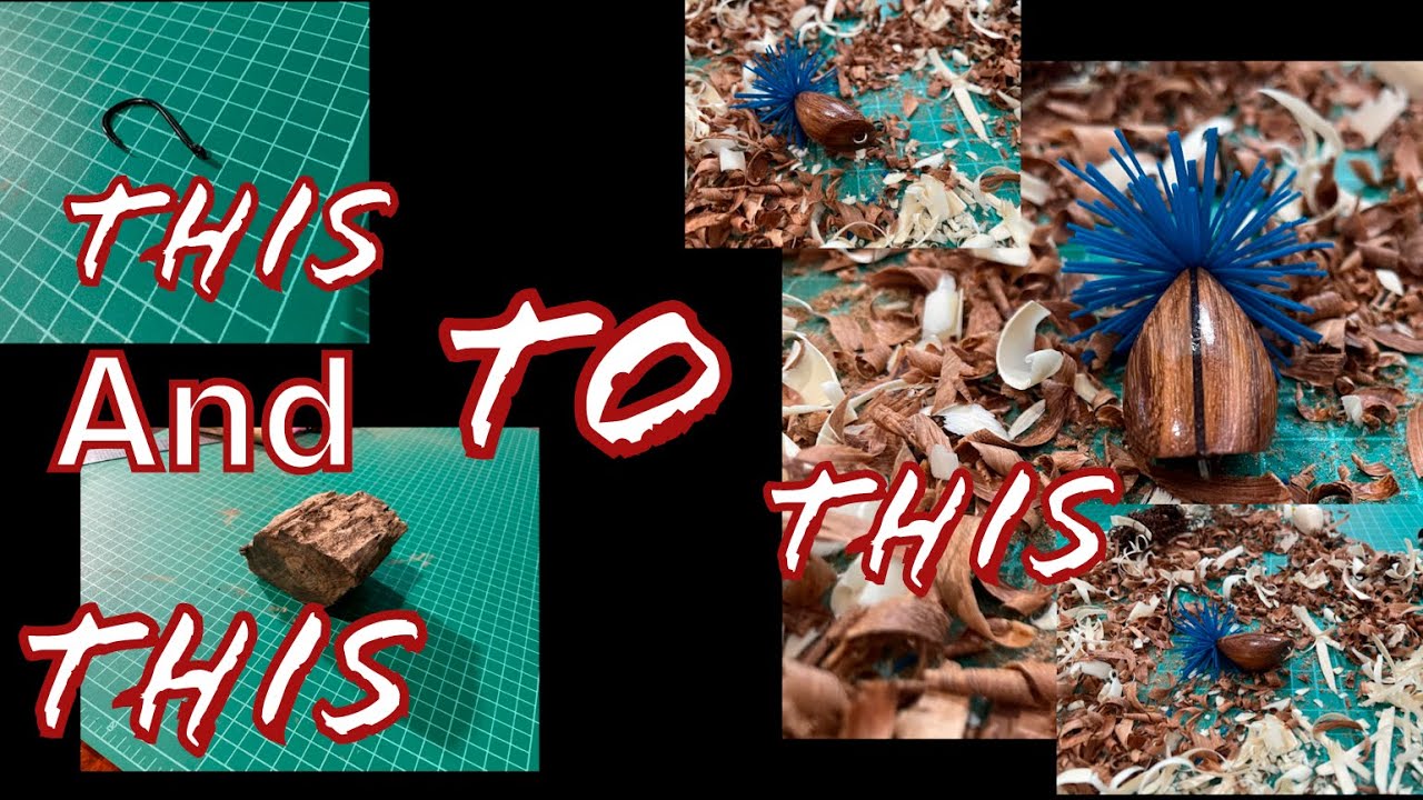 Making jump frog lure kind single hook.