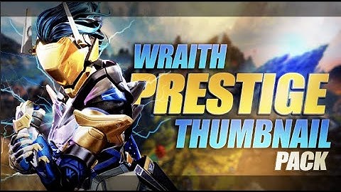 Wraith Prestige Skin APEX LEGENDS Thumbnail - Photoshop Thumbnail Tutorial