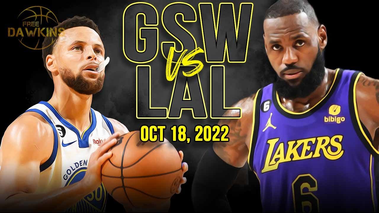 Golden State Warriors vs Los Angeles Lakers Full Game Highlights Oct 18, 2022 FreeDawkins