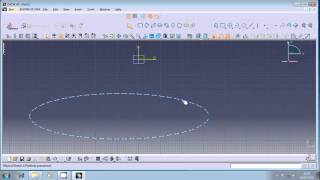 SEMI MAJOR AXIS AND SEMI MINOR AXIS CONSTRAINT IN CATIA SKETCHER