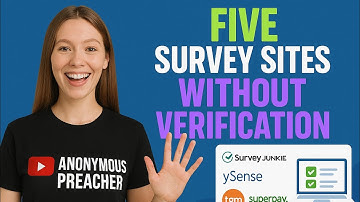 FIVE SURVEY SITES THAT DOESN