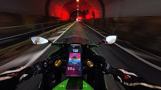 4K] ZX4RR Kawasaki | Ep. 39 | Riding on Christmas Day in Japan