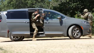 231st and 291st Transportation Company Conducts Perimeter Defense Training at WAREX