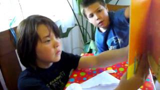 Braden Open His Big Present