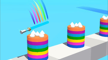 Slice it All 🔪 All Levels 💥 GamePlay Satisfying ios android game Game walkthrough