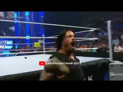 WWE Roman Reigns Rowdy Song WhatsApp Status Tamil Karna Karna Kabalam Remix