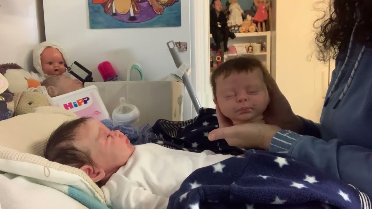 Teilsilikon Baby Noel wird fertig gemacht, für die Reise 🧳 y🌺❤️🌺