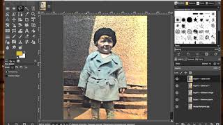 Color your image Pt. 2 Lasso Tool - GIMP Tutorial