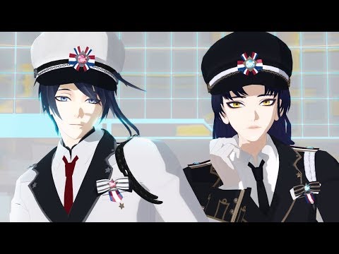 【MMD刀剣/陰陽師 | 原創軍裝】三日月+鬼切—killer lady【※鸟海刀组】