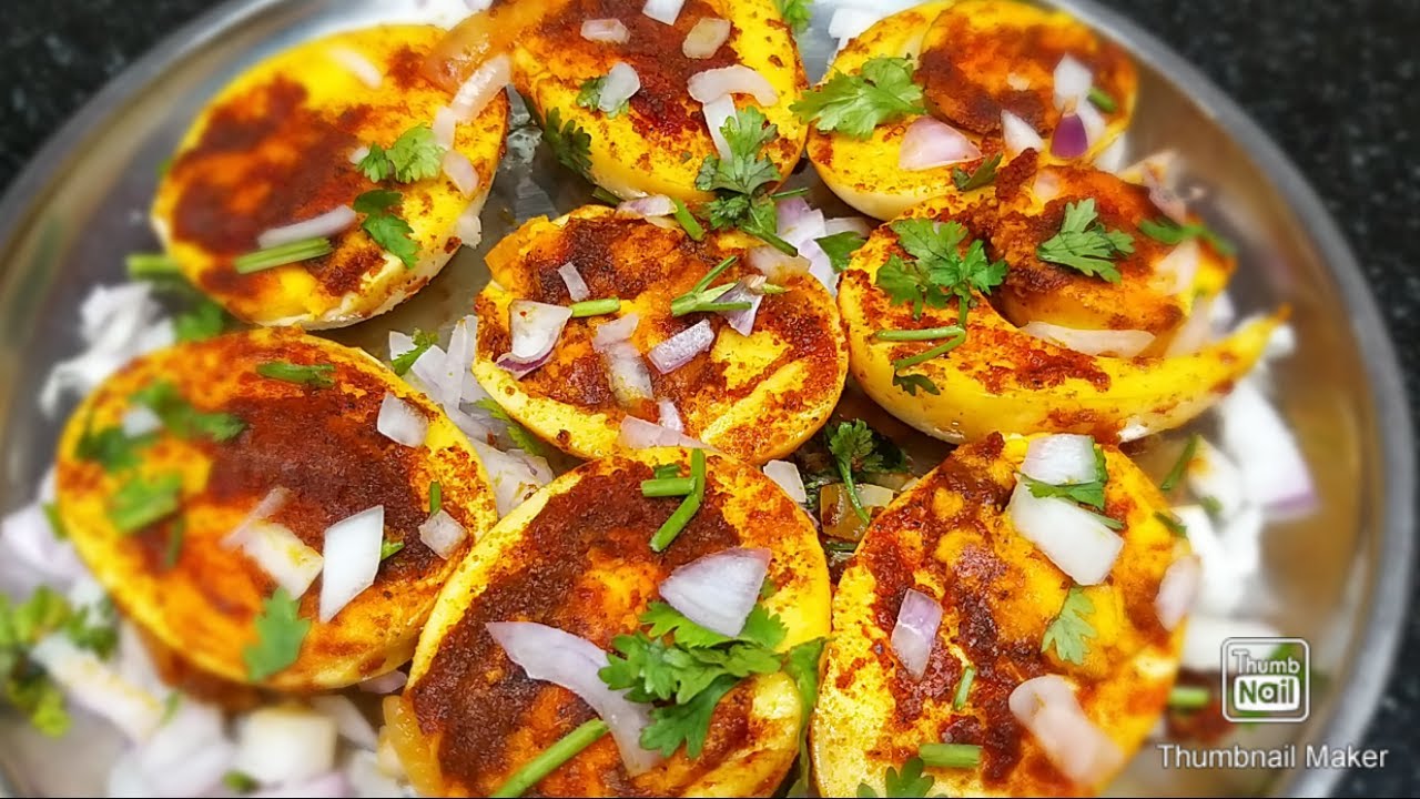 Spicy Egg fry recipe/ Tawa egg fry recipe... YouTube