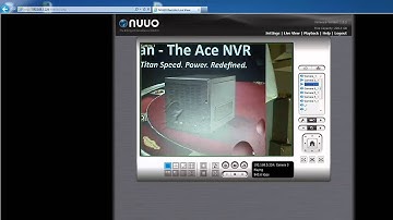 NUUO NVRmini2 - Live View: Display Camera