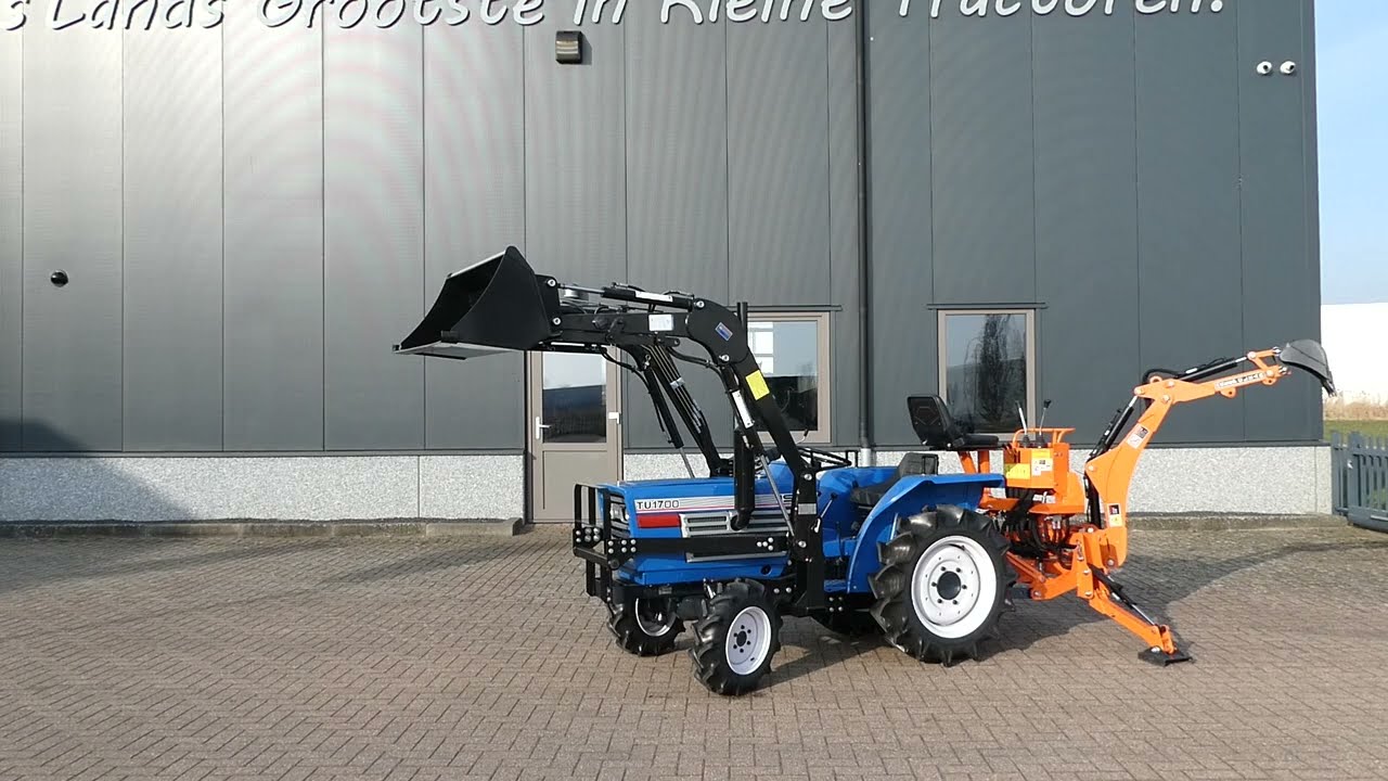 Iseki TU1700 4wd + BHM95 / 618 Draaiuren / Graaflaadcombinatie