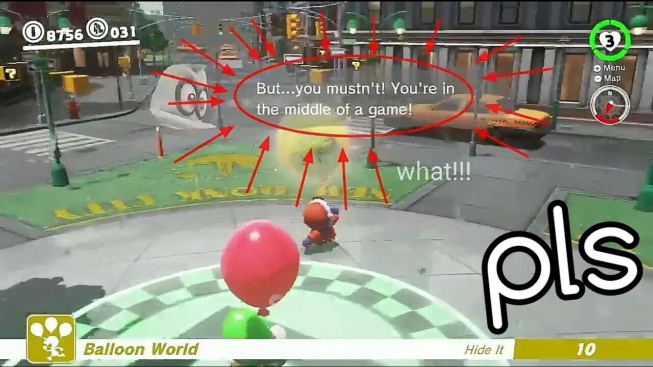 super mario odyssey balloon world porn