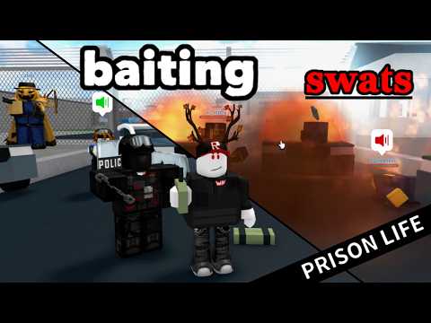 bombing SWAT sweats on Prison Life