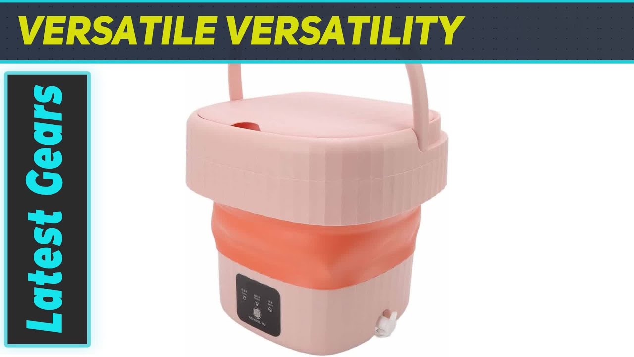 Haofy Portable Mini Washing Machine: A Space-Saving Laundry Solution
