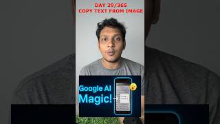 Day 29/365: Mind-blowing Google feature: Copy text from any image in 2 seconds!