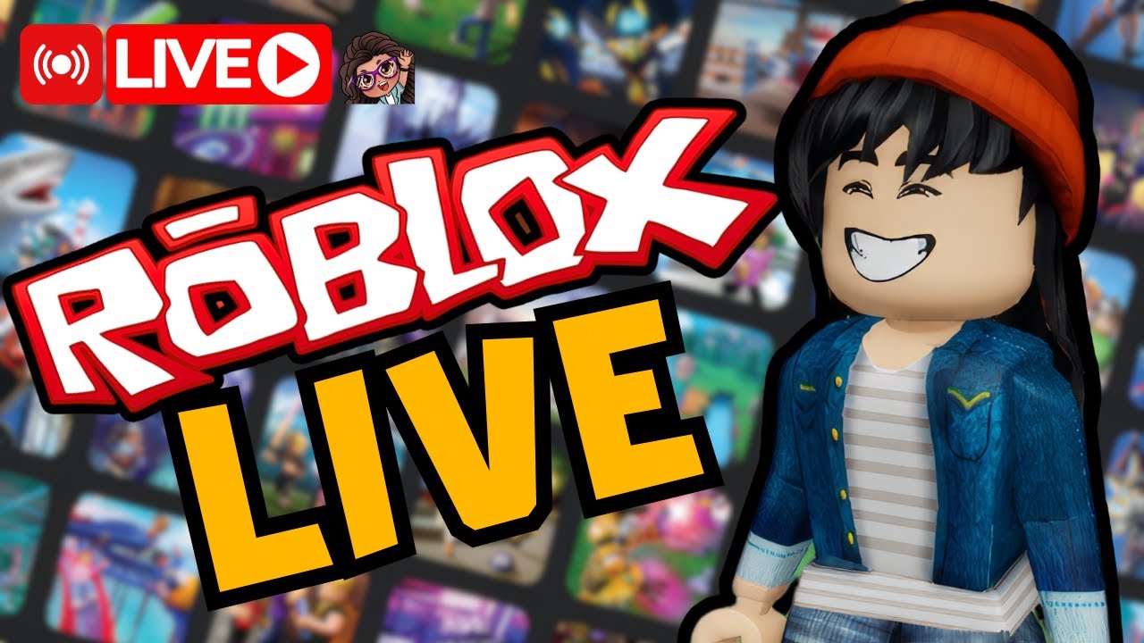 🔴 ROBLOX LIVE  - JOGANDO COM OS INSCRITOS 🔴 LIVE ROBLOX 