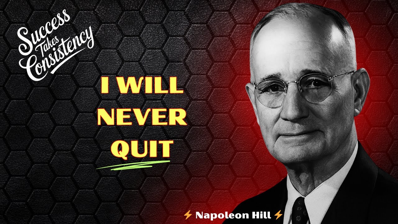रोज़ Consistent कैसे रहें? Napoleon Hill का Cosmic Habit Force | सफलता का सबसे बड़ा राज़ Hindi में