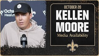 Kellen Moore recaps loss vs. Bears | New Orleans Saints