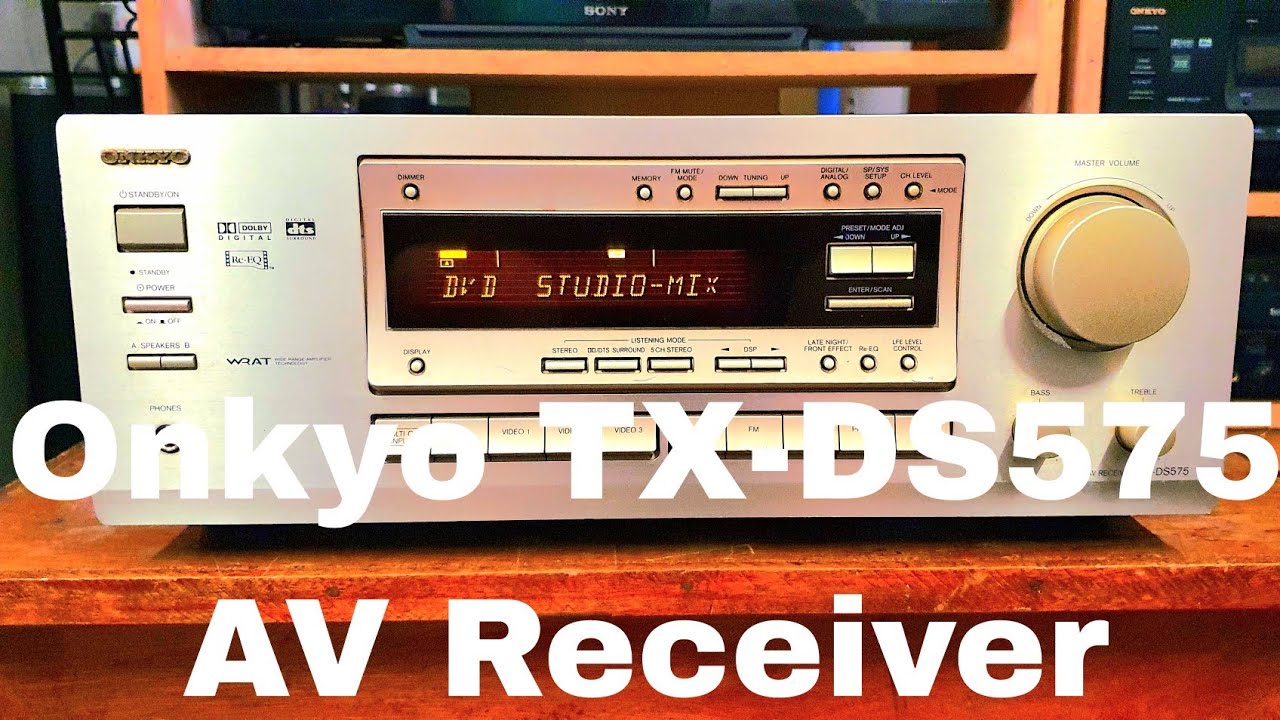 Onkyo TX - DS575 AV Receiver Sound Test - YouTube