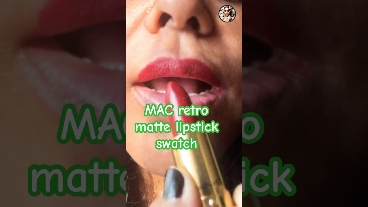 MAC Retro Matte Lipstick Firewerk unboxing swatch price and review 