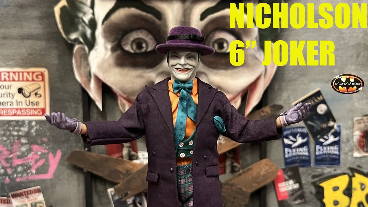Batman 1989 Jack Nicholson Joker 6" 3rd Party 
