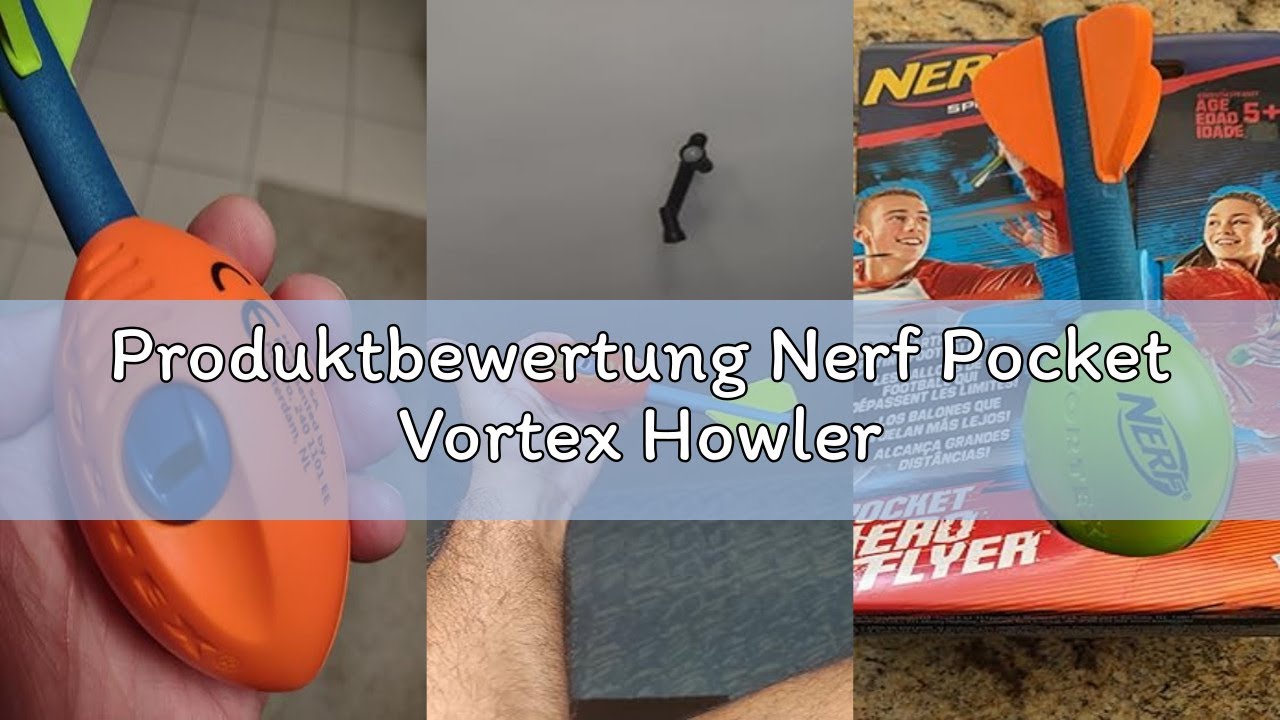 Pocket Vortex Controller Produktbewertung Nerf Pocket Vortex Howler - YouTube