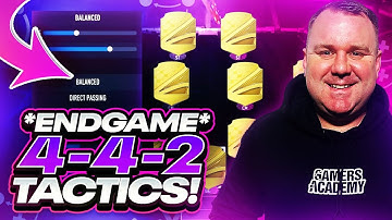 FIFA 23 - (*END GAME*) PRO PLAYER (442) CUSTOM TACTICS + PLAYER INSTRUCTIONS!