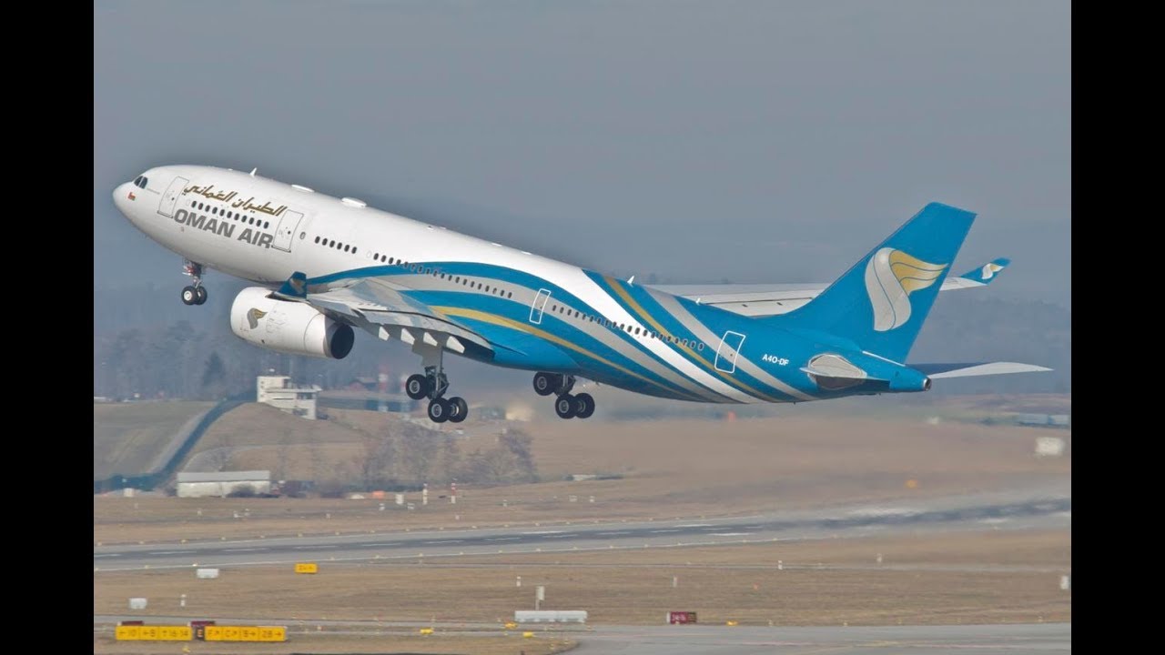 Oman Air Muscat to Manchester Flight WY 105 YouTube