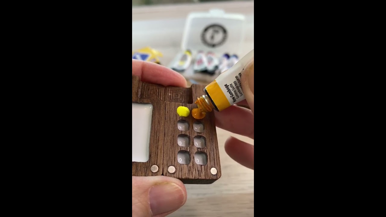 ADORABLE Tiny Watercolour Palette