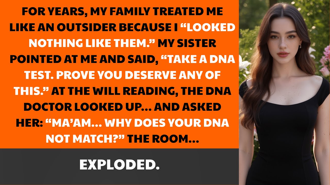 My sister forced a DNA test to prove I don’t deserve the inheritance — but the results left her pale