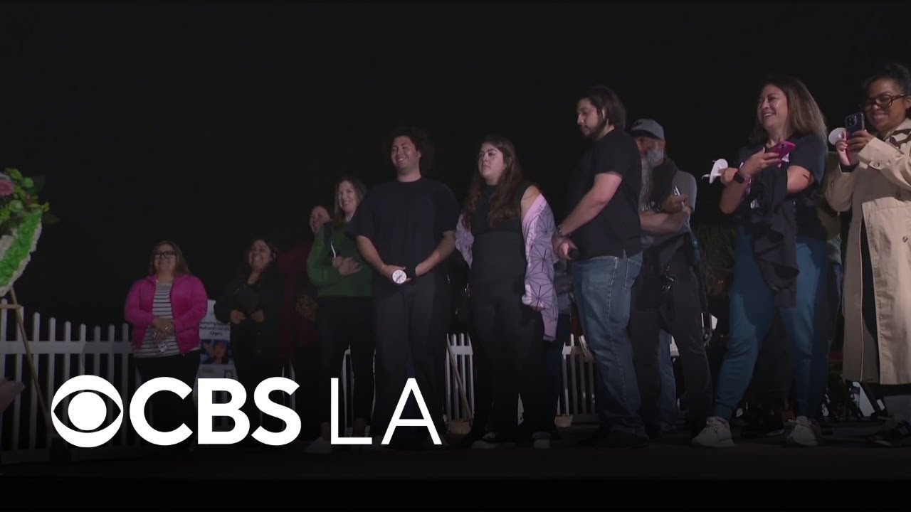 Loved ones hold vigil for nurse killed at a La Habra restaurant