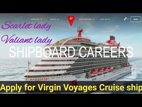 virgin cruises job application