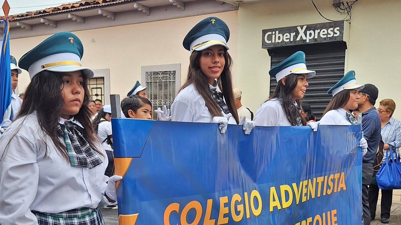 Desfile 15 de septiembre 2025. Municipio de Quezaltepeque La Libertad Norte, Diferentes centros Educ