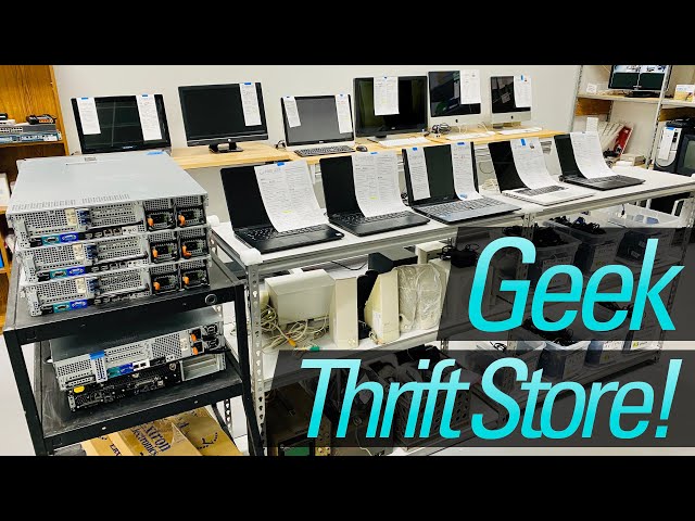 Retro computer parts — Free Geek Twin Cities