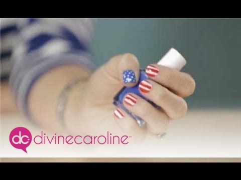 Comment peindre 4 juillet Nails | PLUS