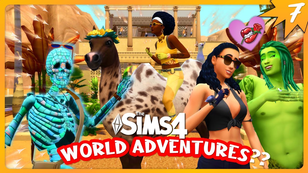 AL SIMHARA ADVENTURES! | KCU All Stars: World Tour EP07 | The Sims 4 World Adventures??