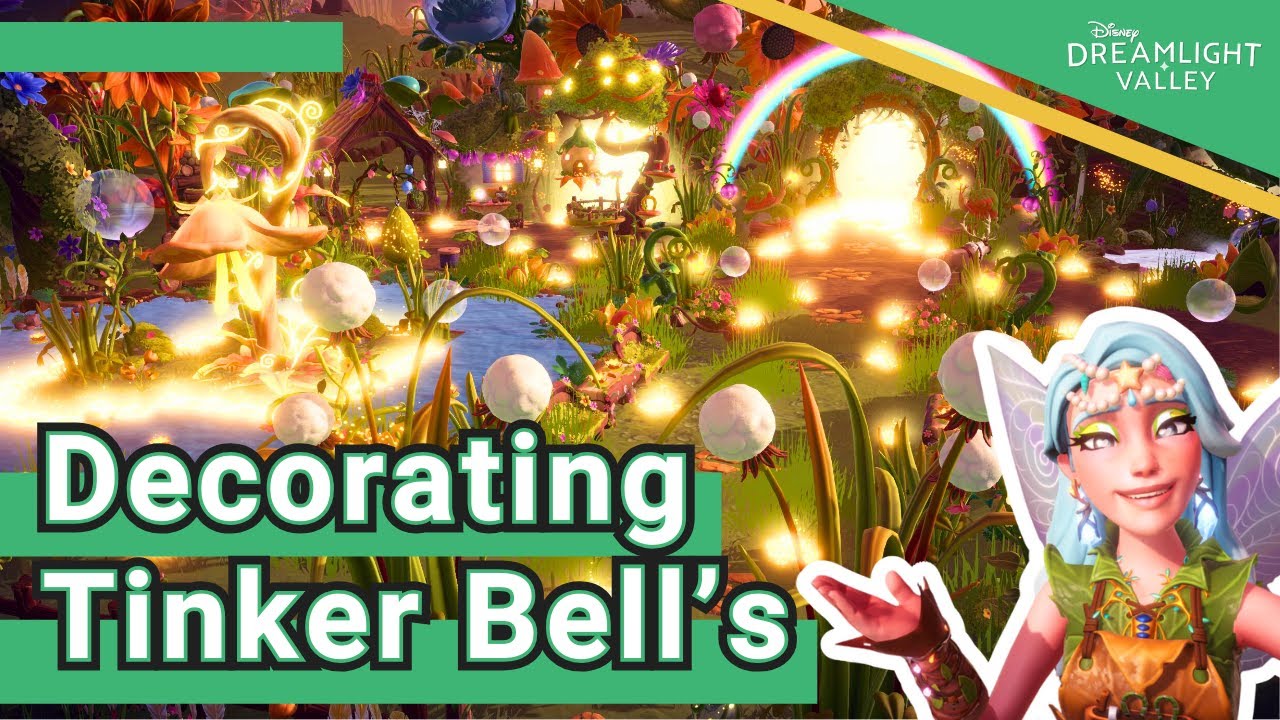 Decorating Tinker Bell's House | Disney Dreamlight Valley