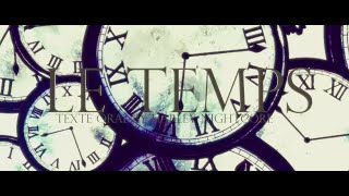 [AMV]Texte oral - Le Temps ~ ( French lyrics)